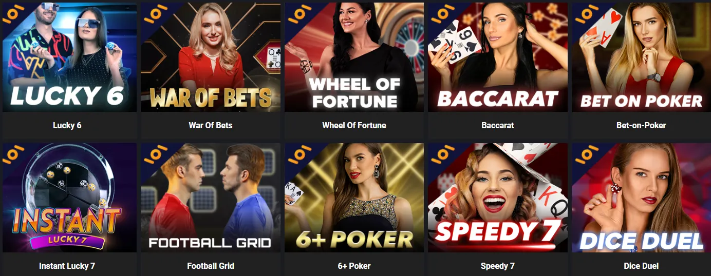 FreshBet Live casino